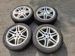 Mercedes AMG breedset velgen, Ophalen, 17 inch, Zomerbanden, Gebruikt