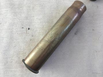 wo1 - Britse QF 6 pounder Hotchkiss - compleet - LEEG beschikbaar voor biedingen