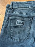 Lois Palazzo Jeans Zwart/Grijs Maat 29/34, Zwart, Ophalen of Verzenden, Zo goed als nieuw, W30 - W32 (confectie 38/40)