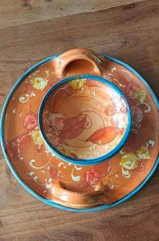 Poterie Galtie, Huis en Inrichting, Woonaccessoires | Schalen en Manden, Zo goed als nieuw, Rond, Ophalen of Verzenden