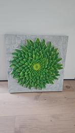 3D Schilderij Bloem - 50x50 cm, Ophalen