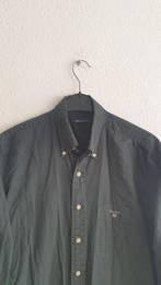 GANT Overhemd - Donkergroen - Maat L, Kleding | Heren, Overhemden, GANT, Ophalen of Verzenden, Zo goed als nieuw, Halswijdte 41/42 (L)