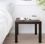 IKEA LACK bijzettafel zwart/bruin, 45 tot 60 cm, Overige materialen, Minder dan 55 cm, Ophalen of Verzenden