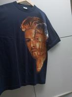 Vintage David Bowie T-shirt - Maat XL, Blauw, Ophalen of Verzenden, Fruit of the loom, Maat 56/58 (XL)
