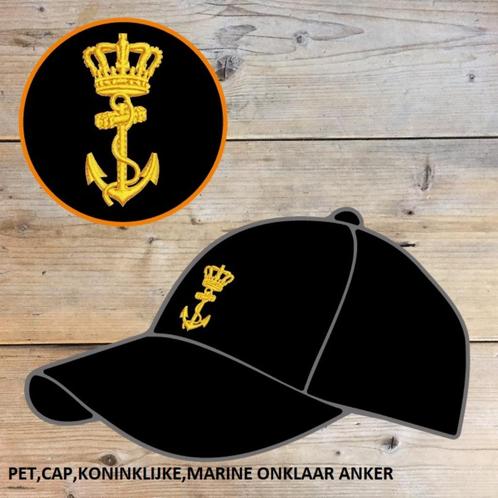 Pet,Cap,Koninklijke,Marine,Onklaar,Anker, Verzamelen, Militaria | Algemeen, Marine, Helm of Baret, Nederland, Verzenden