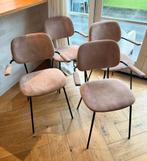 Kick collection eetkamerstoelen met armleuning, Huis en Inrichting, Stoelen, Ophalen, Gebruikt, Overige kleuren, Vier