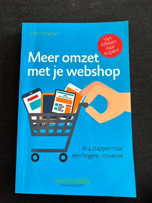 Jurjen Jongejan - Meer omzet met je webshop, Boeken, Economie, Management en Marketing, Zo goed als nieuw, Management, Ophalen of Verzenden