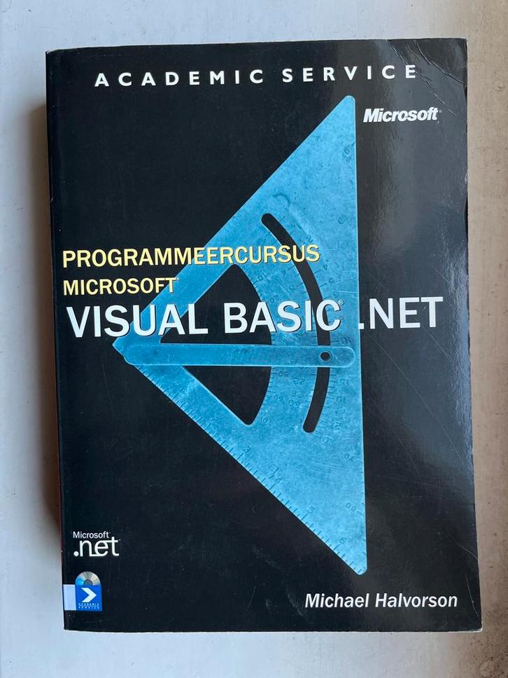 Microsoft Visual Basic .NET Programmeercursus, Boeken, Informatica en Computer, Zo goed als nieuw, Programmeertaal of Theorie