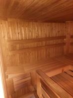 Ingebouwde Sauna 184x184 inwendige maat, Ophalen, Gebruikt, Fins of Traditioneel, Complete sauna