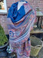Sjaal shawl omslagdoek pahmina s m l xl xxl wol zijde, Kleding | Dames, Ophalen of Verzenden, Zo goed als nieuw, Maat 46/48 (XL) of groter