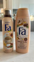 Fa mousse en cream oil met cacao en kokos, Ophalen of Verzenden, Zo goed als nieuw