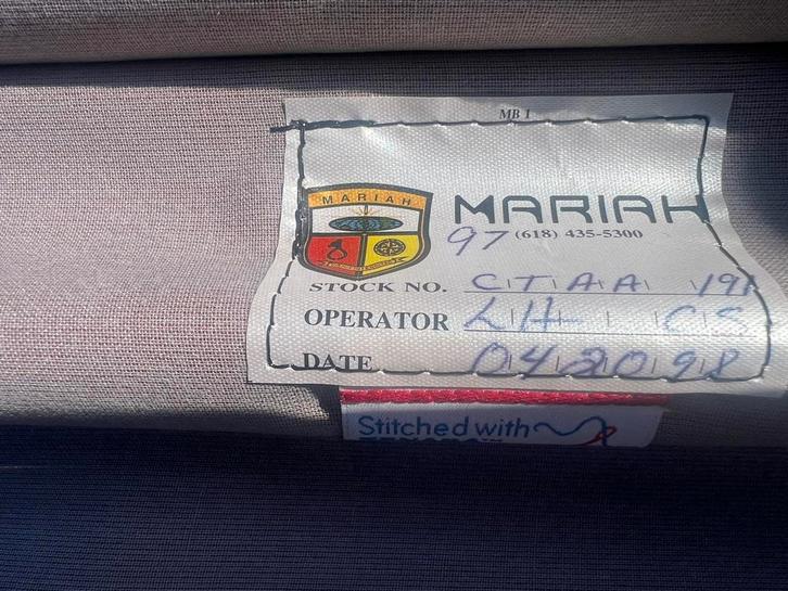 Origineel MARIAH  afdekhhoes winter/zomer met drukknoppen., Watersport en Boten, Bootonderdelen, Nieuw, Overige typen, Motorboot