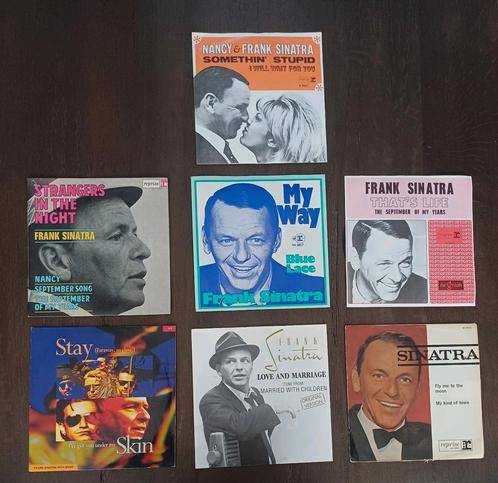 6 singles Frank Sinatra, Cd's en Dvd's, Vinyl Singles, Gebruikt, Single, 7 inch, Ophalen of Verzenden