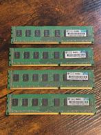 HP / Micron 16GB (4x4GB) DDR3 PC3-12800U 16000MHz, Computers en Software, RAM geheugen, DDR3, Ophalen of Verzenden, Zo goed als nieuw