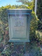 NL giet aluminium postbus/brievenbus, Tuin en Terras, Brievenbussen, Ophalen, Gebruikt, Aluminium, Wandbrievenbus