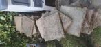 Beton tegels 3030, Tuin en Terras, Tegels en Klinkers, Ophalen, Gebruikt, Beton, Terrastegels