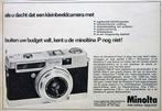 13 vintage advertenties reclames cameras en foto 1966, Verzamelen, Fototoestel, Ophalen