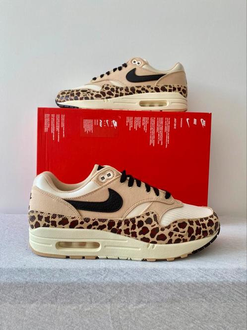 Nike Air Max 1 '87 Leopard Print (EU 43 / 44 / 44,5), Kleding | Dames, Schoenen, Nieuw, Sneakers of Gympen, Beige, Ophalen of Verzenden