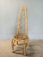 Pierantonio Bonacina | bamboe rotan high back stoel | 1960s, Ophalen of Verzenden