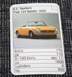 autokaartje  FIAT 124  spider 1600, Auto's, Ophalen of Verzenden, Zo goed als nieuw