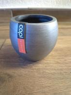 Capi bloempotje nieuw grijs, Tuin en Terras, Bloempotten, Kunststof, Rond, Ophalen of Verzenden, Binnen