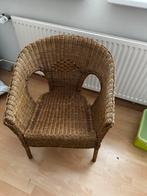 Rotan stoel, Huis en Inrichting, Stoelen, Ophalen, Gebruikt, Bruin, Riet of Rotan
