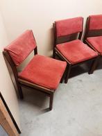 PASTOE stoelen ,set van 4 stuks. Model "Biezenmortel", Ophalen, Hout, Gebruikt, .