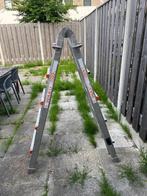wagu vouw/telescoop ladder te koop. moet vandaag weg!!, Doe-het-zelf en Verbouw, Ladders en Trappen, Ophalen, Gebruikt