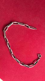835 zilver armband close for ever 20,4 cm, Ophalen of Verzenden, Gebruikt, Zilver, Zilver