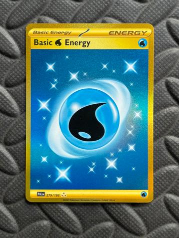 Pokémon 2023 | Paldea Evolved | Basic Water Energy 279/193 beschikbaar voor biedingen