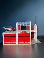 Playmobil brandweerkazerne helikopter en ladderwagen, Complete set, Gebruikt, Ophalen