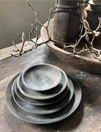 Houten schaaltjes set van 5 Aura Peeperkorn hout stoer sober, Verzenden, Nieuw