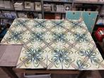 Art nouveau wandtegels 40 stuks, vierpas 10 blokken, Ophalen