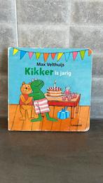 Kikker is jarig karton boekje netjes, Ophalen of Verzenden, Zo goed als nieuw, Max Velthuijs