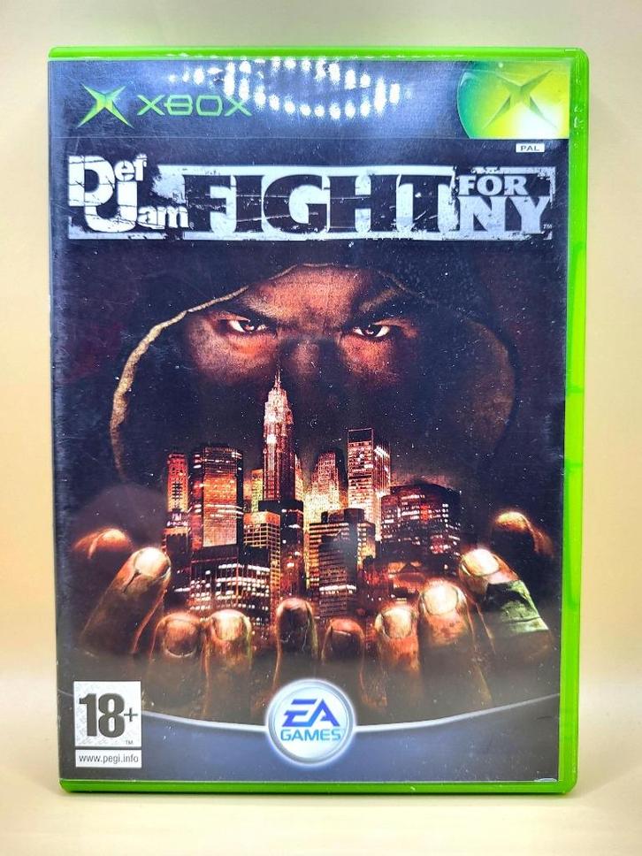 Def Jam: Fight For NY - Xbox Original, Spelcomputers en Games, Games | Xbox Original, Zo goed als nieuw, Vechten, 2 spelers, Vanaf 18 jaar