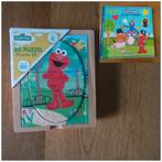 Houten 3d puzzel Elmo nieuw  + boek Grover Sesamstraat, Ophalen of Verzenden, Nieuw, Overige typen