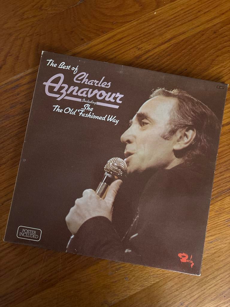 Charles Aznavour - The Best Of LP, Ophalen of Verzenden, 1960 tot 1980, Zo goed als nieuw, 12 inch