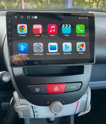 Actie! carplay peugeot 107 citroen c1 toyota aygo autoradio beschikbaar voor biedingen