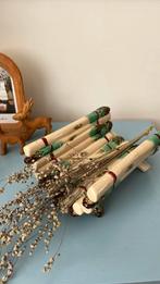 Antieke majolica barbotine aspergeschaal Schiller Oostenrijk, Ophalen of Verzenden