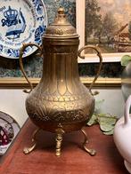 Antieke Koperen Koffiepot met Kraantje, Antiek en Kunst, Antiek | Koper en Brons, Ophalen of Verzenden, Koper