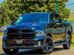 DODGE RAM 1500 5.7L HEMI 4X4 401PK*SPORT*BLACK-OPPS*FULL OPT, Automaat, Met garantie (alle), Zwart, Leder