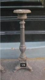 Gietijzer KANDELAAR 43 hoog KERKKANDELAAR kandelaar, Antiek en Kunst, Antiek | Kandelaars, Ophalen of Verzenden, Overige materialen