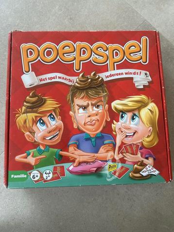 Poepspel spel beschikbaar voor biedingen