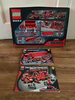 Legoset 8654 scuderia ferrari truck + legoset 8375 pitstraat, Ophalen of Verzenden, Gebruikt, Lego