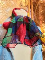 YatvaVintage: YV5282: Vintage 80's Picasso Scarf, Picasso, Ophalen of Verzenden, Gedragen, Sjaal