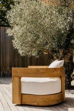 Partij 65 st. Tuinmeubelen: stoelen, parasols, ligbedden, Ophalen of Verzenden, Gebruikt