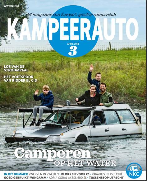 NKC Kampeerauto no. 3 April 2018, Boeken, Tijdschriften en Kranten, Zo goed als nieuw, Ophalen of Verzenden