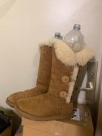 Uggs bailey button, Hoge laarzen, Bruin, Verzenden, Gedragen