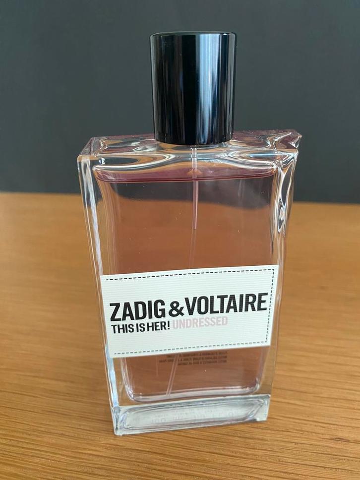 ZADIG & VOLTAIRE THIS IS HER UNDRESSED EAU DE PARFUM 100 ml., Sieraden, Tassen en Uiterlijk, Uiterlijk | Parfum, Nieuw, Ophalen of Verzenden