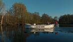 Harding Sloep Wit, 10m lang 3.50 m breed, Watersport en Boten, Sloepen, Binnenboordmotor, 6 meter of meer, Diesel, Ophalen of Verzenden